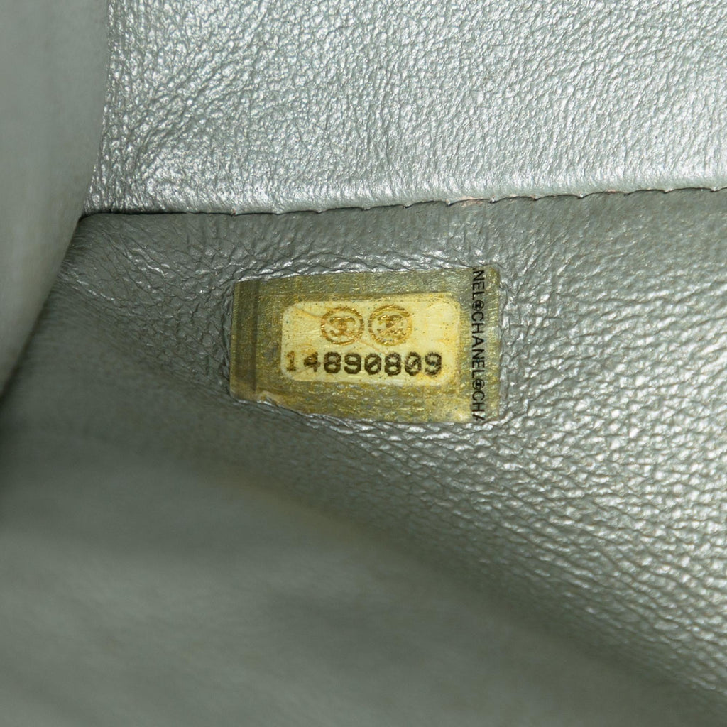 Chanel Medium Classic Metallic Lambskin Double Flap
