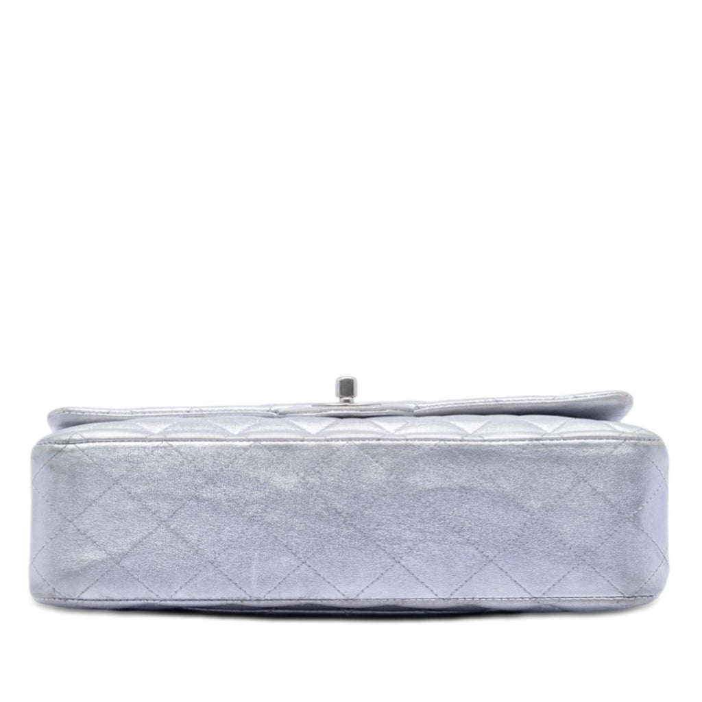 Chanel Medium Classic Metallic Lambskin Double Flap