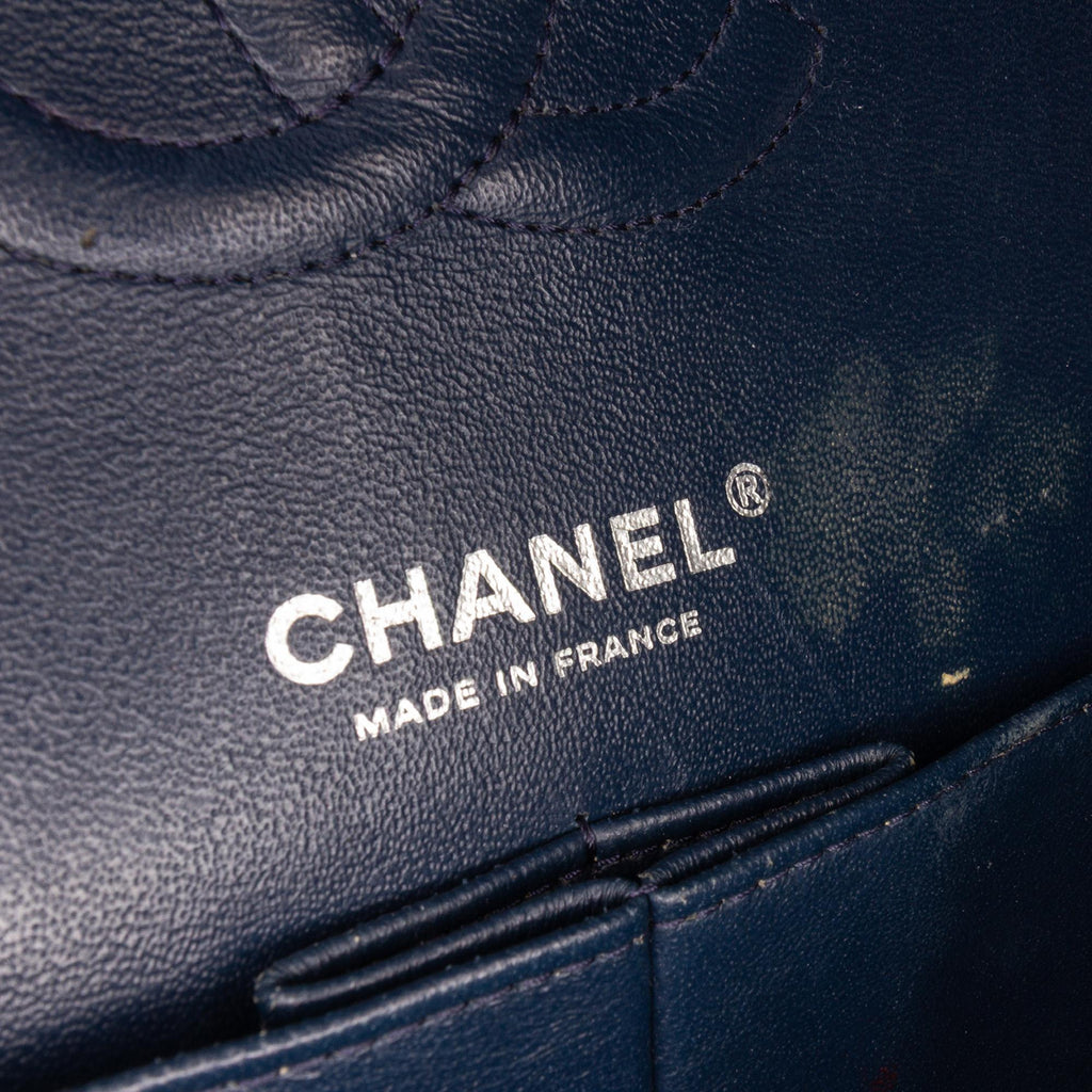 Chanel Medium Classic Patent Double Fla
