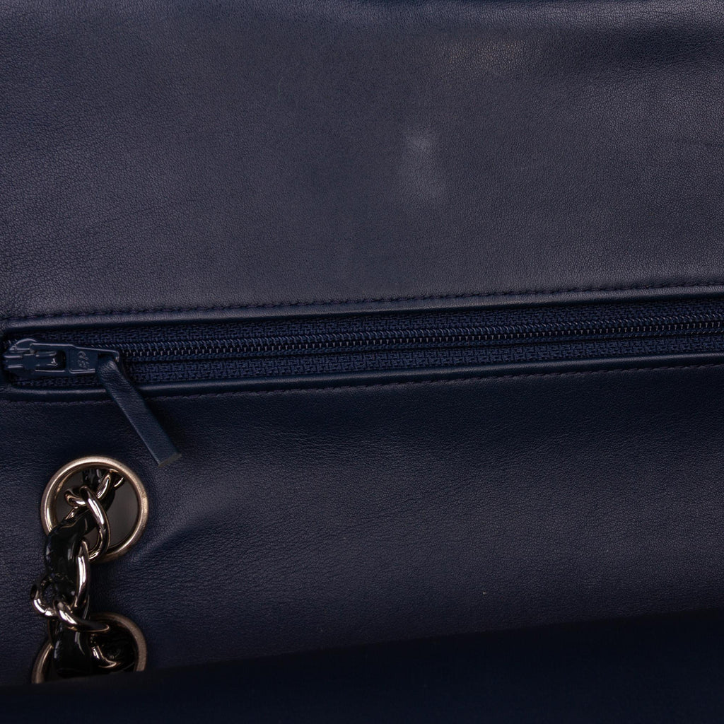 Chanel Medium Classic Patent Double Fla
