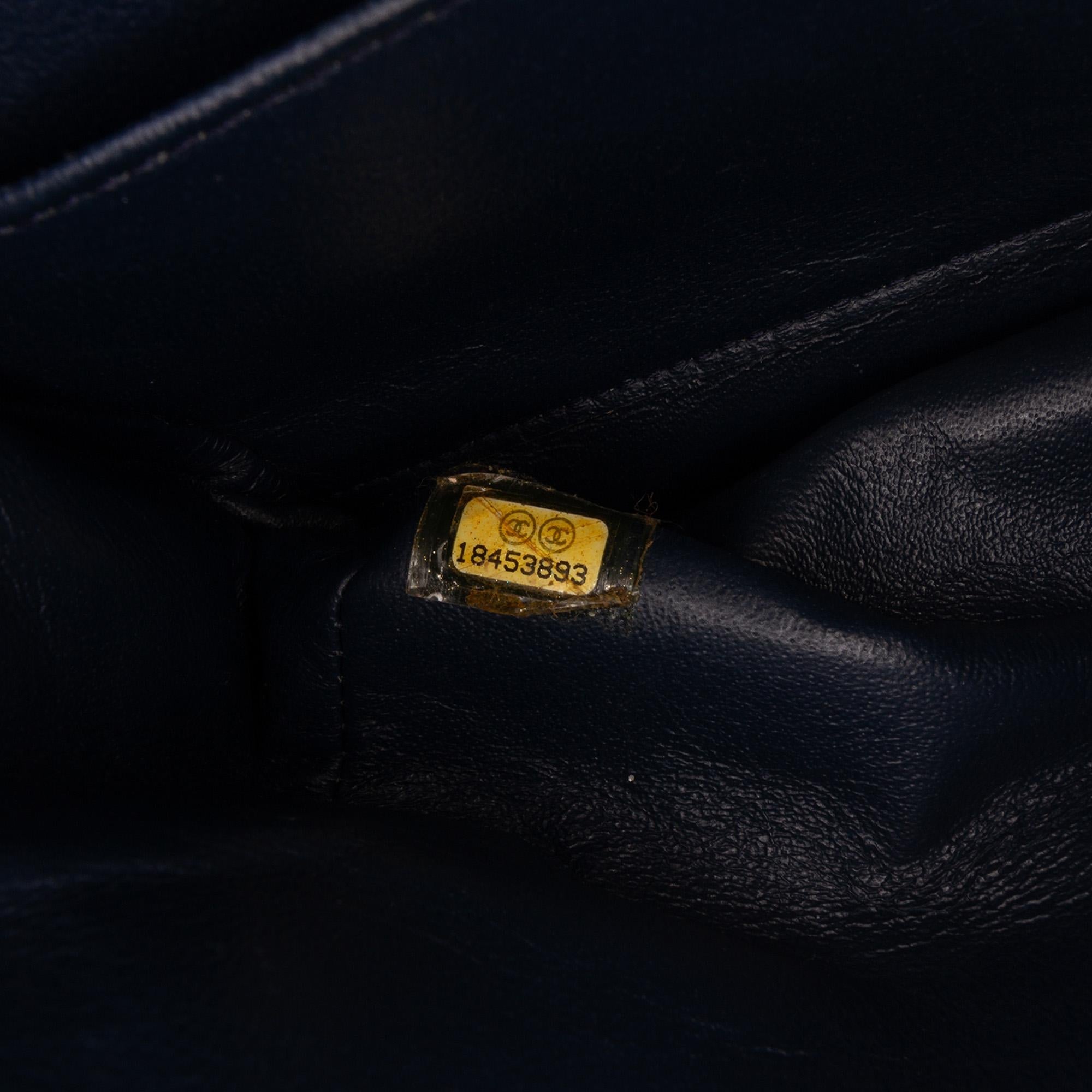 Chanel Medium Classic Patent Double Fla