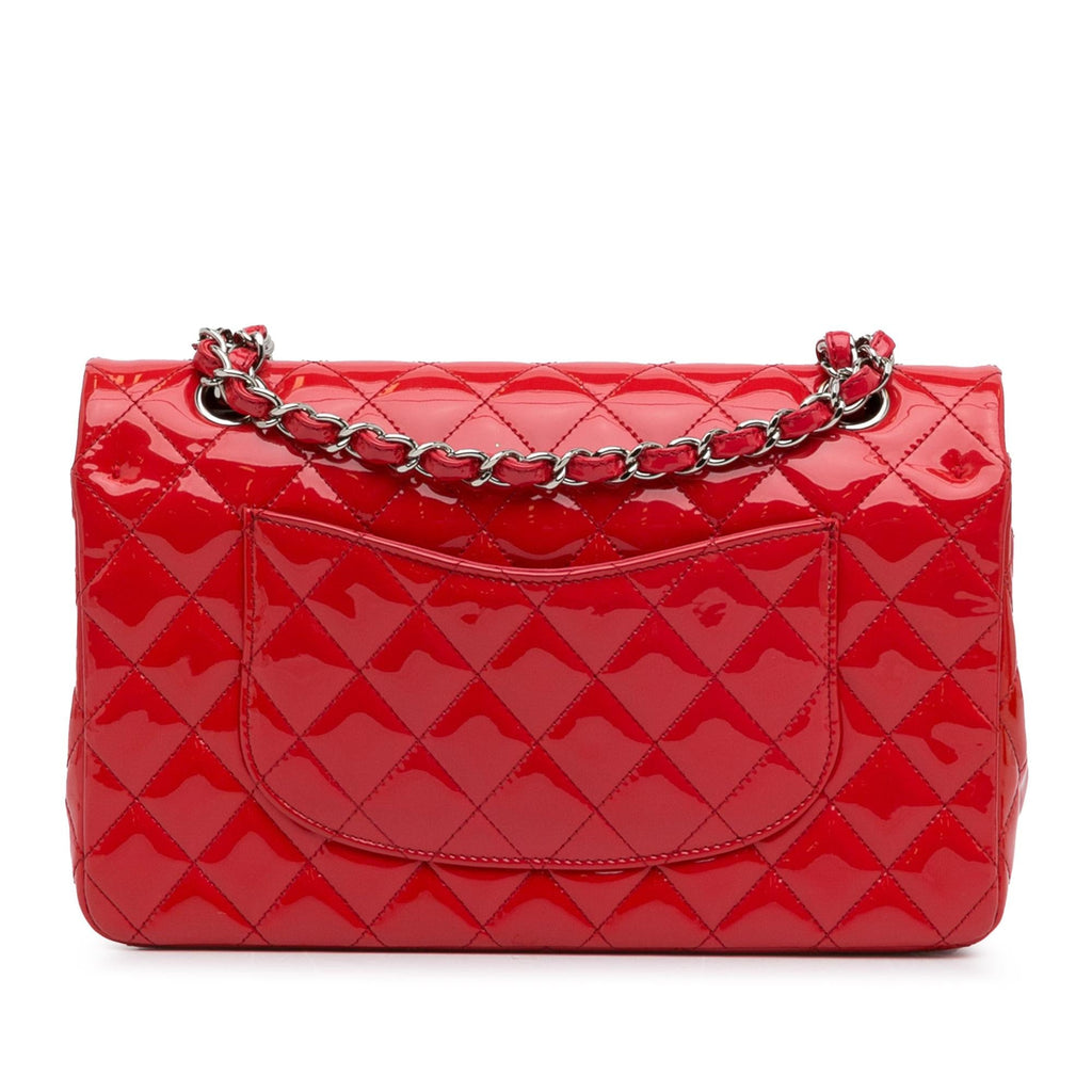Chanel Medium Classic Patent Double Flap (SHG-VkMy2C)