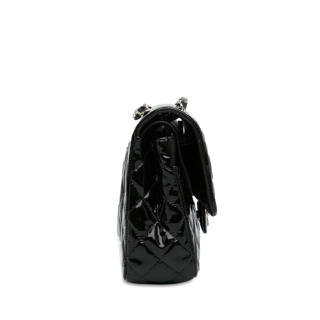 Chanel Medium Classic Patent Double Flap (SHG-mstM2R)