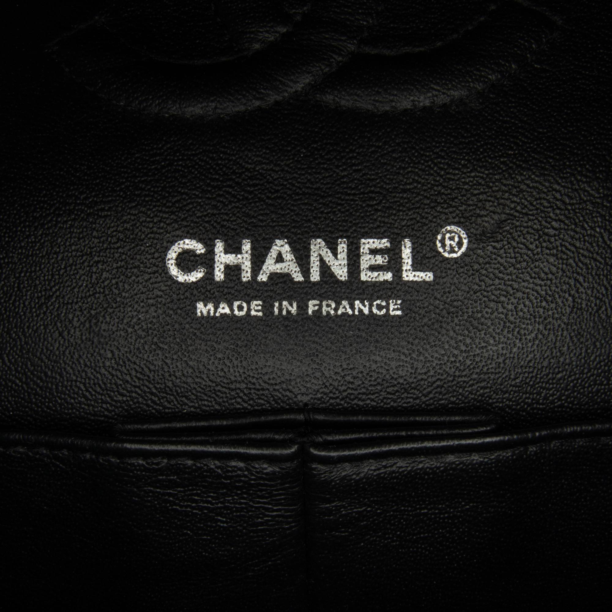 Chanel Medium Classic Patent Double Flap (SHG-mstM2R)