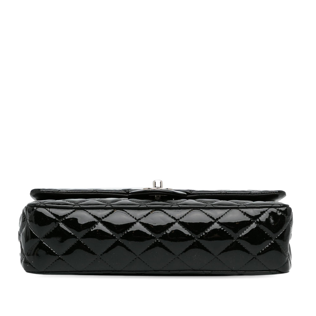 Chanel Medium Classic Patent Double Flap (SHG-mstM2R)