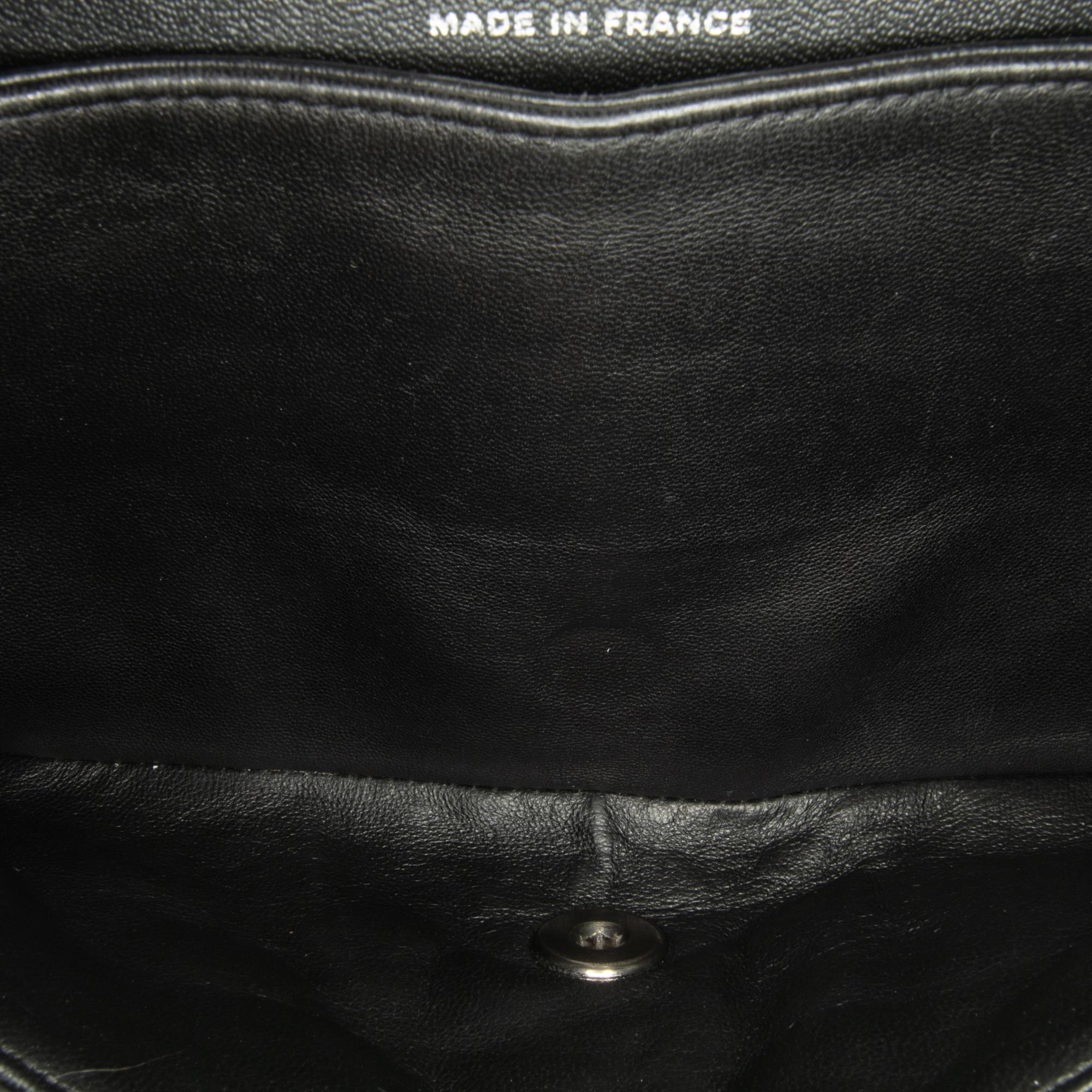 Chanel Medium Classic Patent Double Flap (SHG-mstM2R)