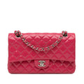 Chanel Medium Classic Patent Double Flap (SHG-gwOeOo)