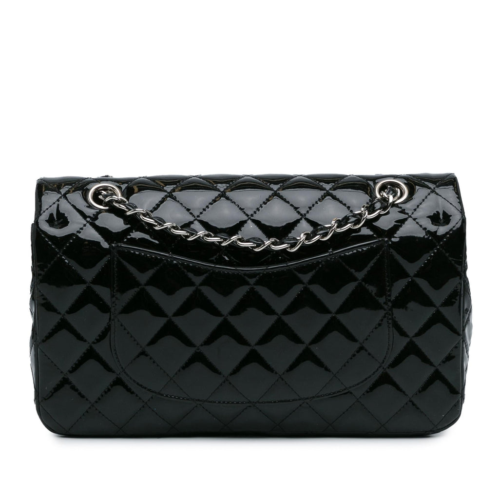 Chanel Medium Classic Patent Double Flap (SHG-RxvttZ)