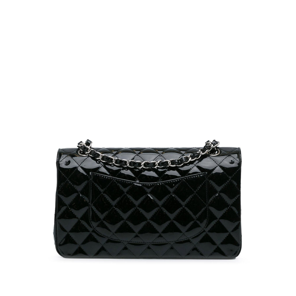 Chanel Medium Classic Patent Double Flap (SHG-YMfskG)