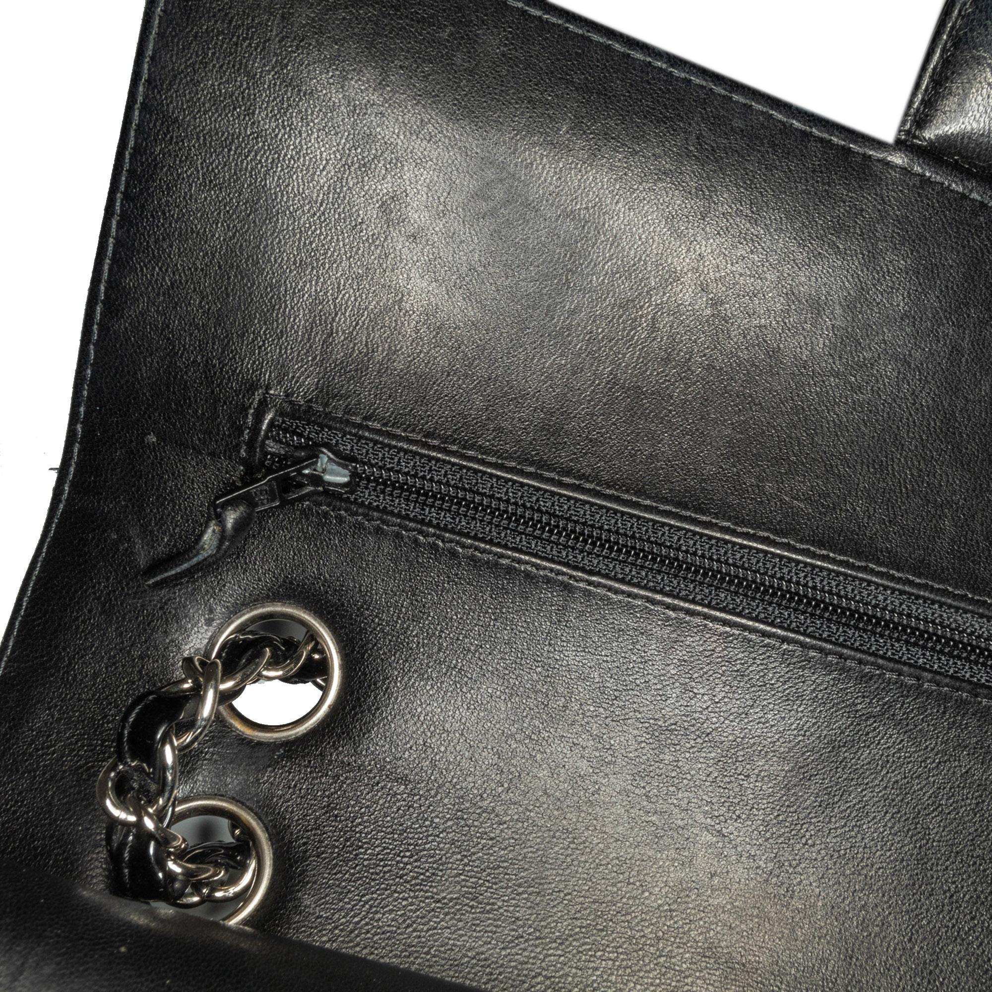 Chanel Medium Classic Patent Double Flap (SHG-YMfskG)