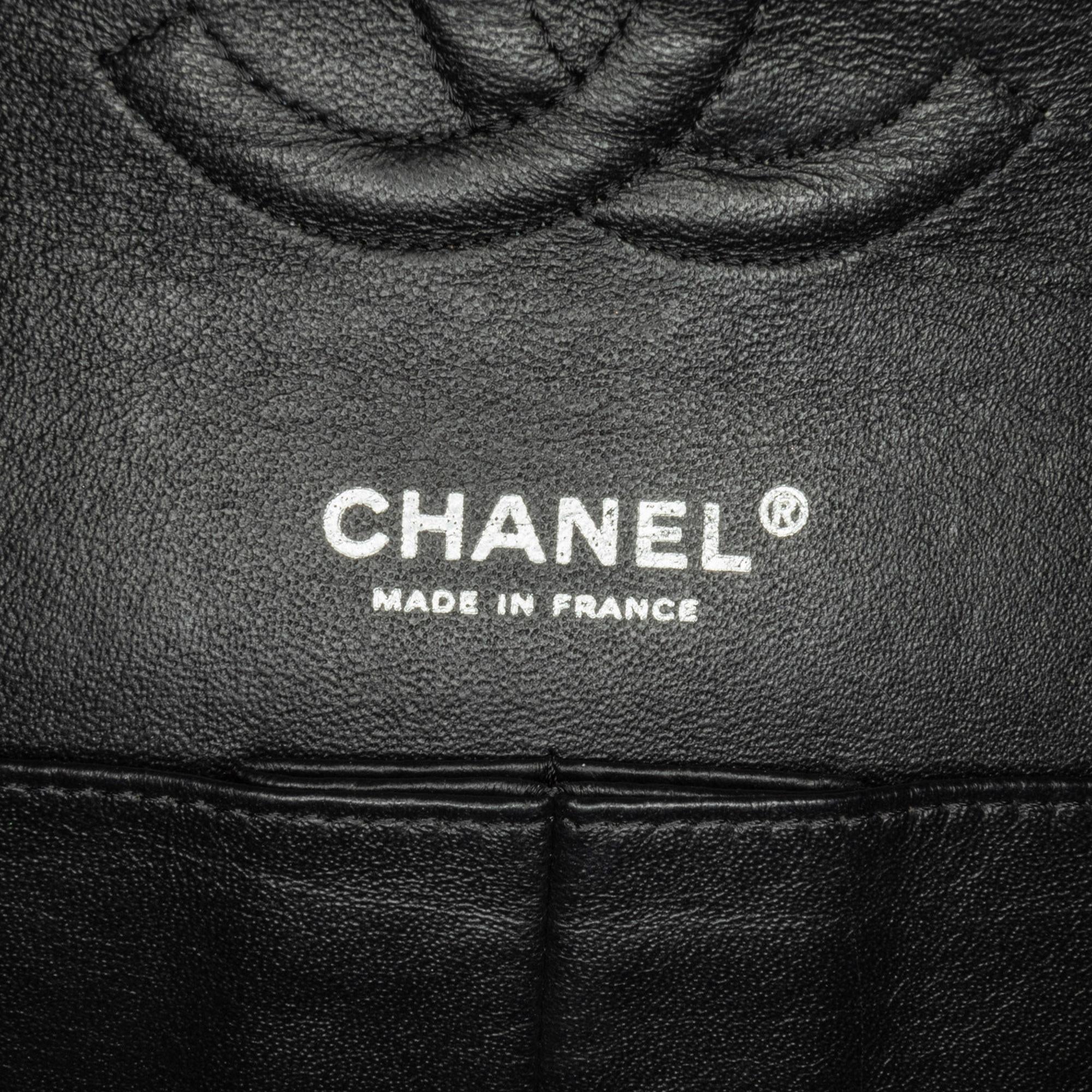 Chanel Medium Classic Patent Double Flap (SHG-YMfskG)