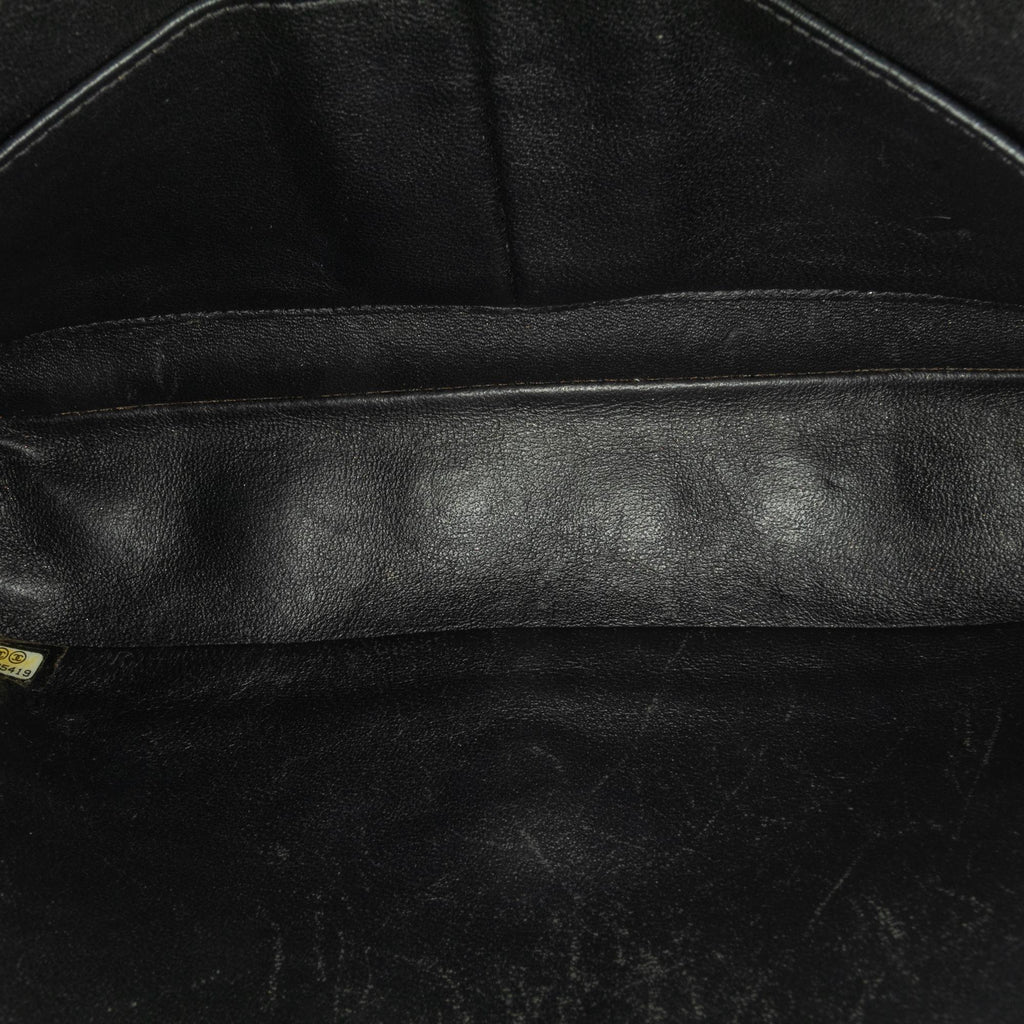 Chanel Medium Classic Patent Double Flap (SHG-BrQGTp)