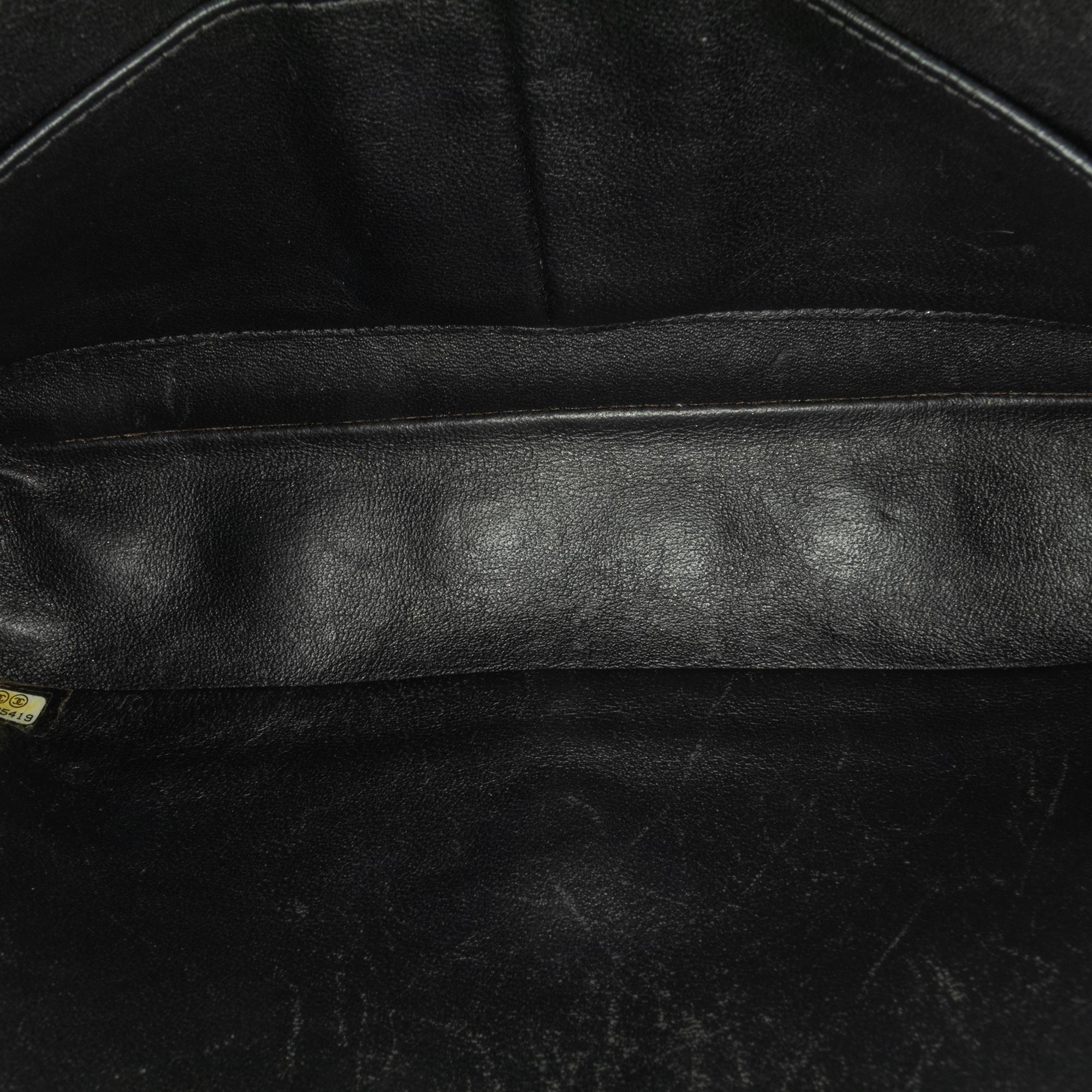 Chanel Medium Classic Patent Double Flap (SHG-BrQGTp)