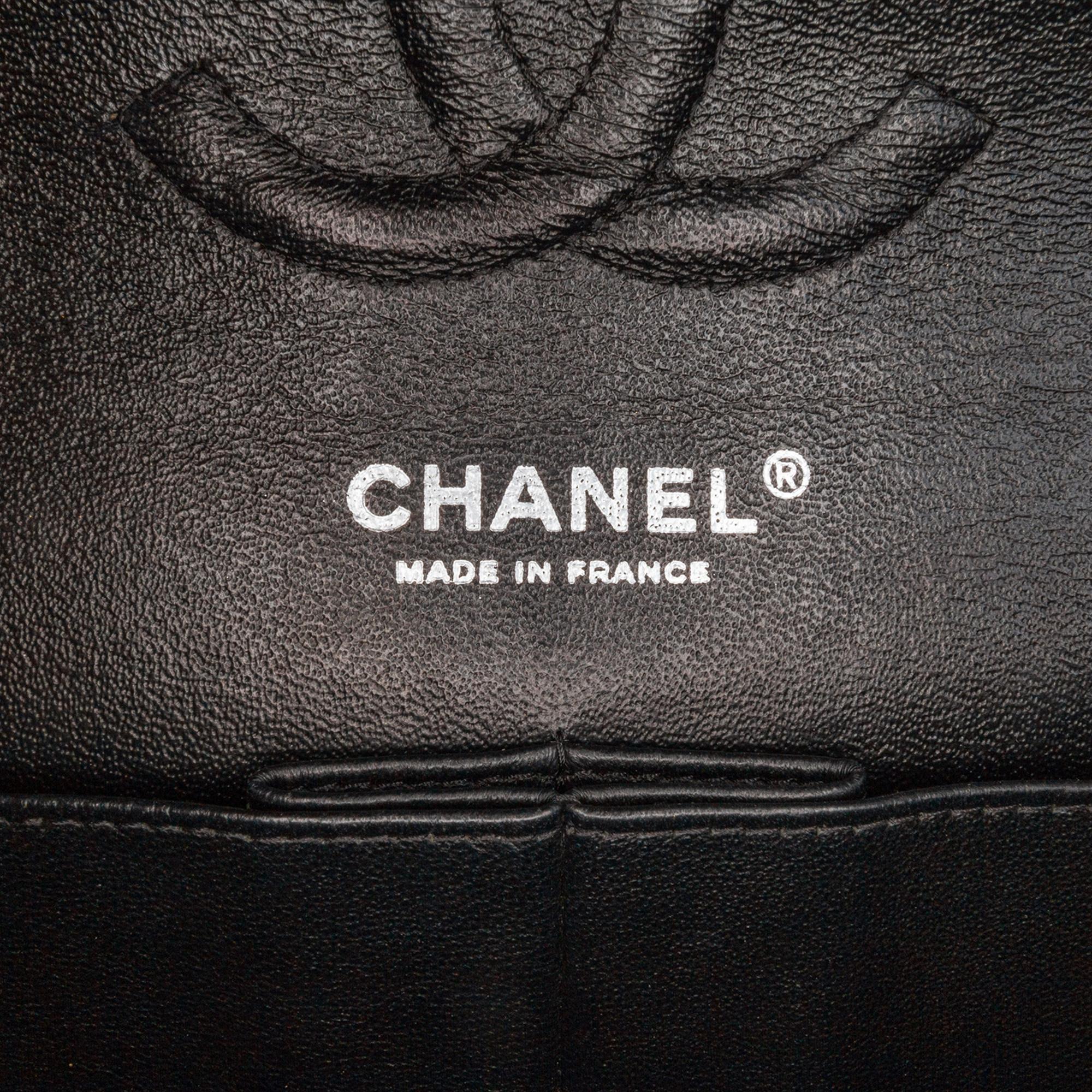 Chanel Medium Classic Patent Double Flap (SHG-p8CfGS)