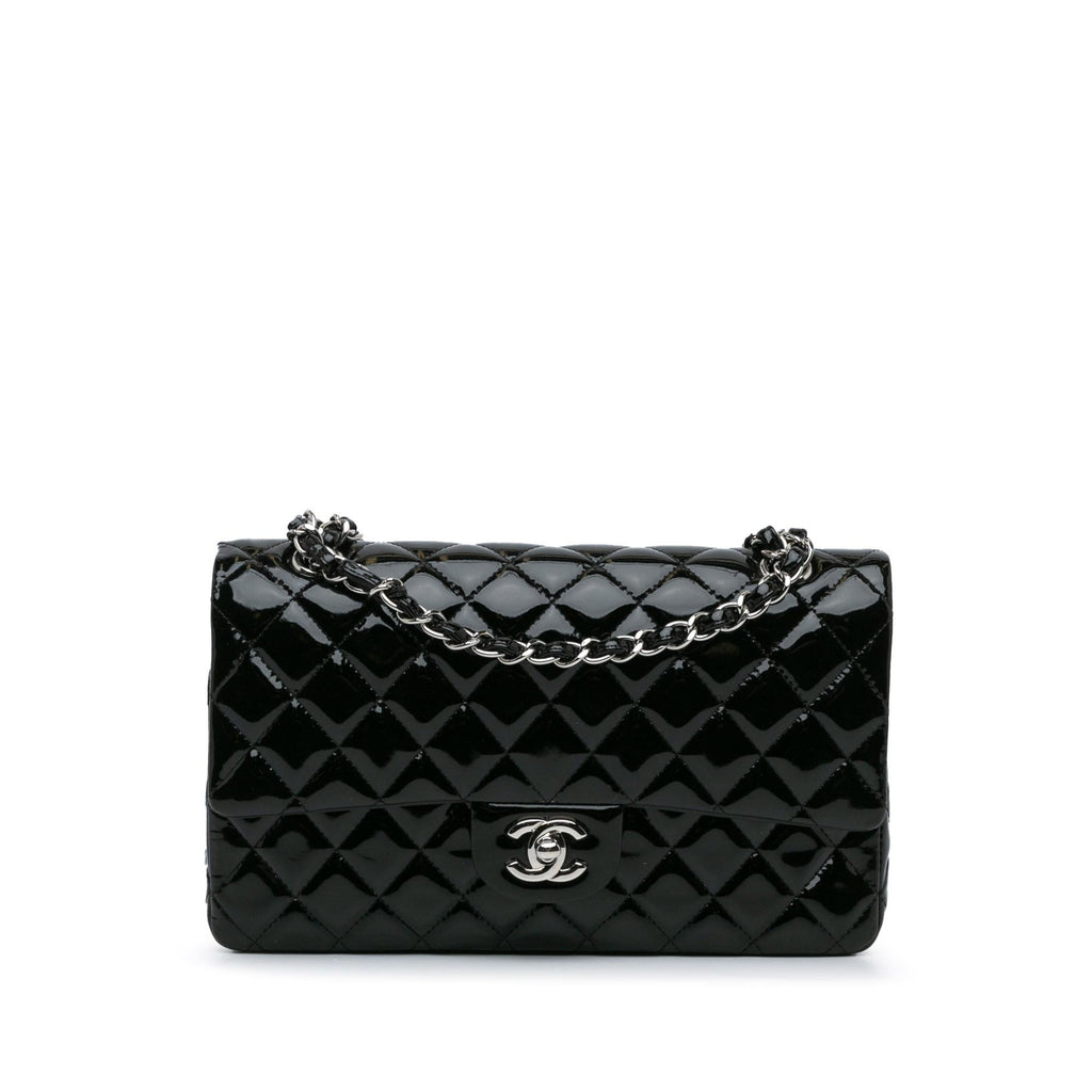Chanel Medium Classic Patent Double Flap