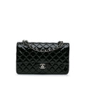 Chanel Medium Classic Patent Double Flap