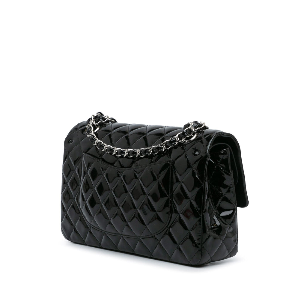Chanel Medium Classic Patent Double Flap