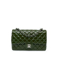 Chanel Medium Classic Patent Double Flap