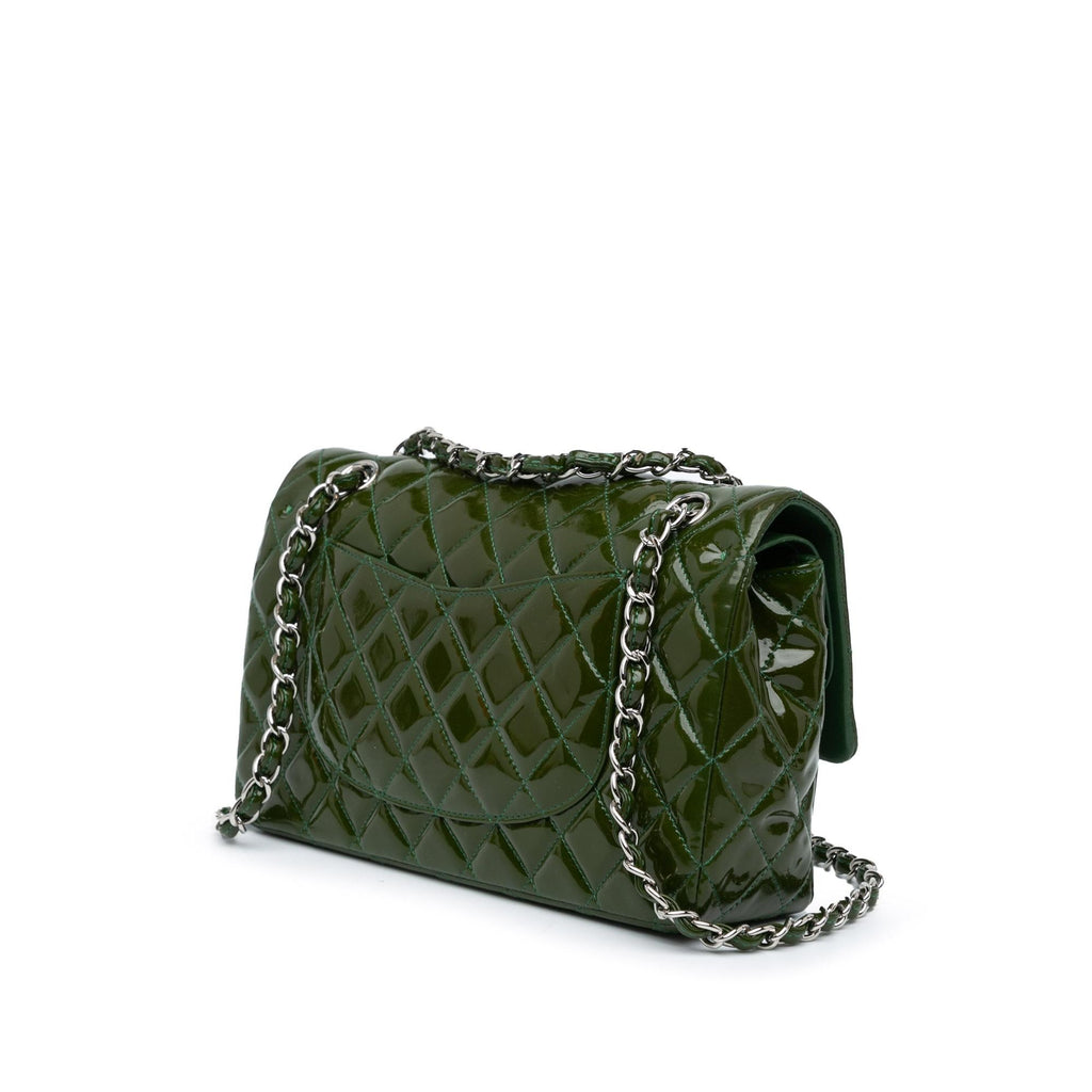 Chanel Medium Classic Patent Double Flap