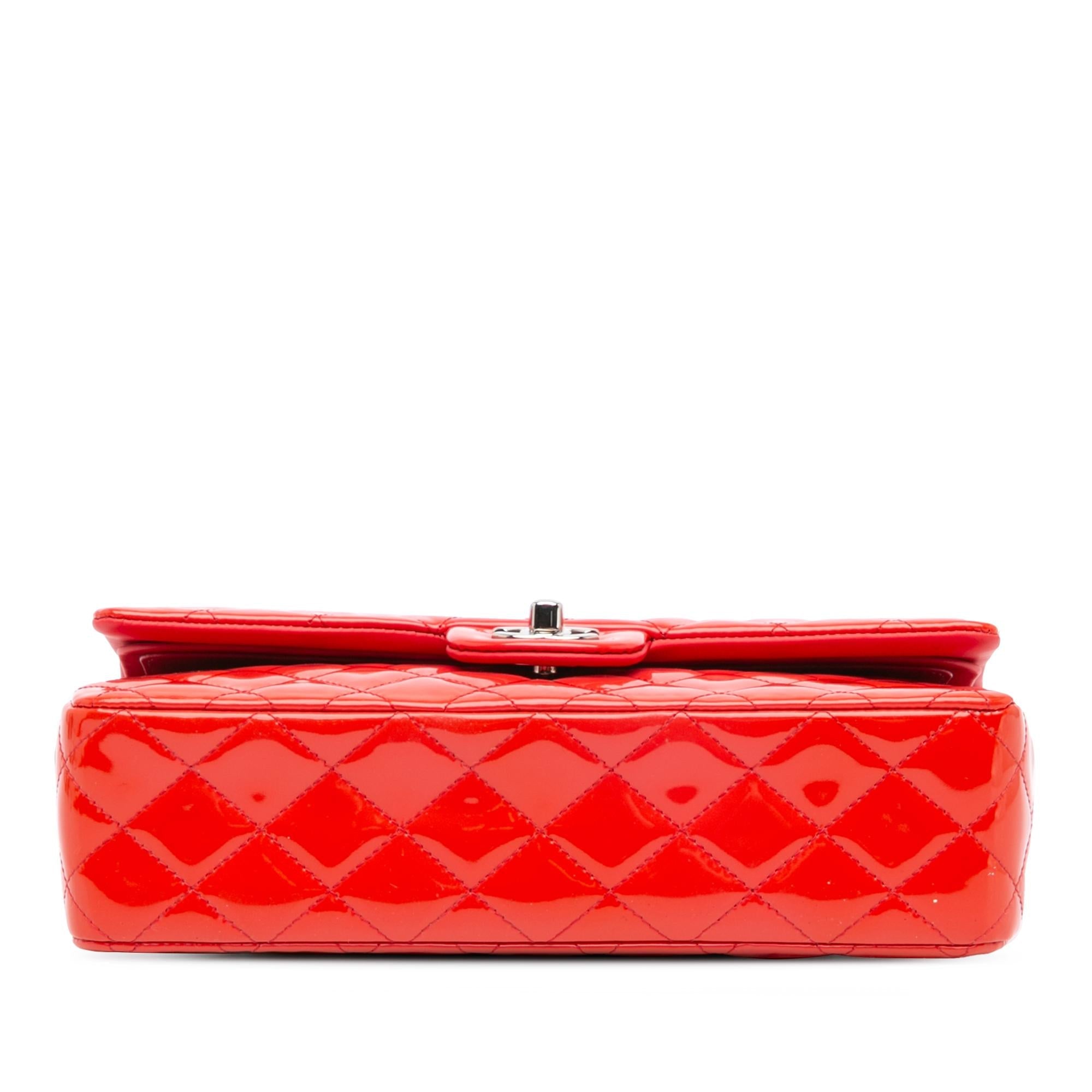 Chanel Medium Classic Patent Double Flap