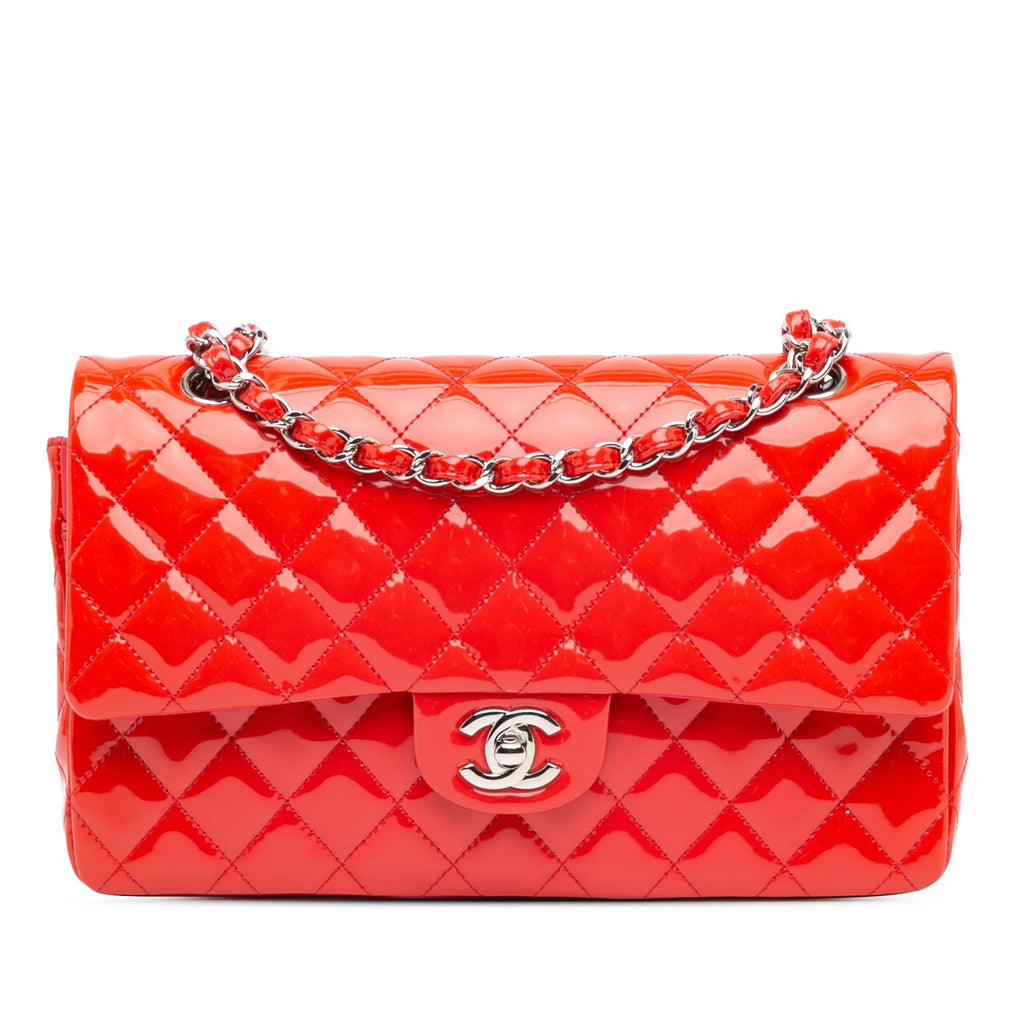 Chanel Medium Classic Patent Double Flap