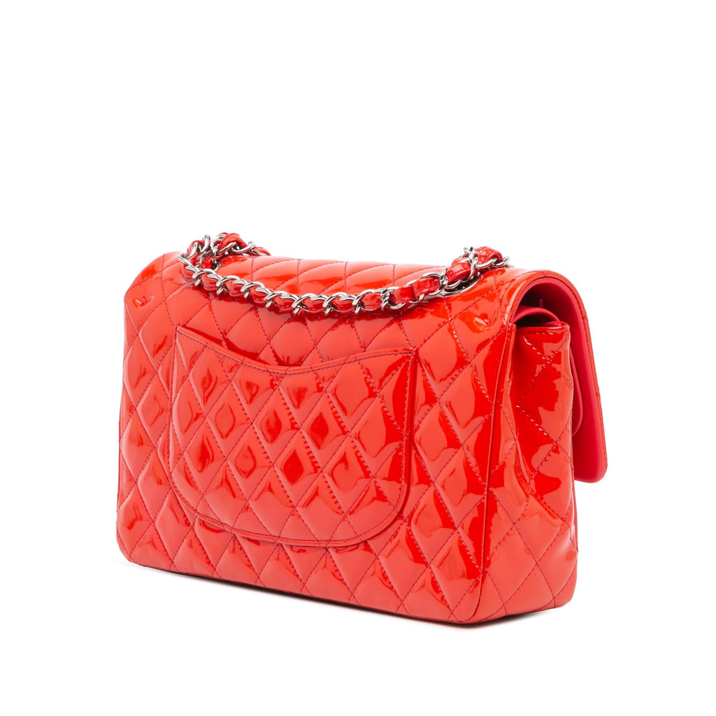 Chanel Medium Classic Patent Double Flap