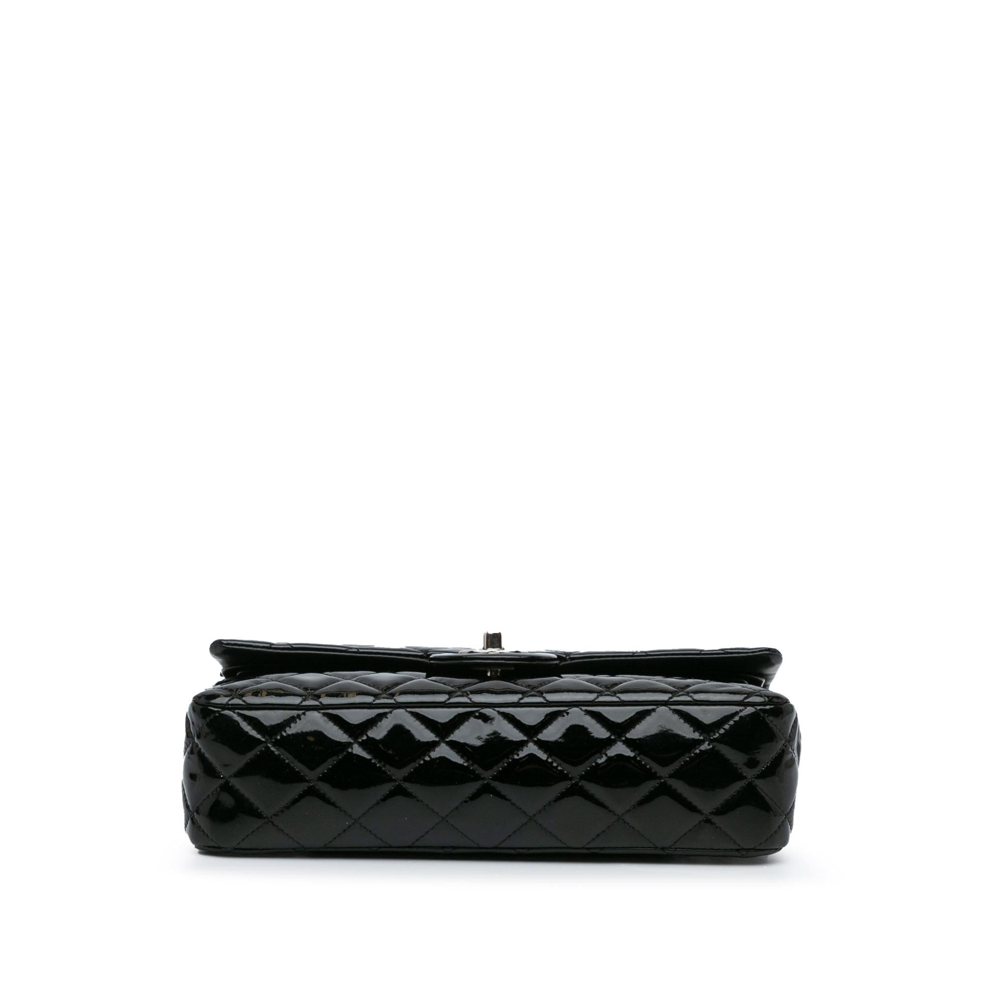 Chanel Medium Classic Patent Double Flap