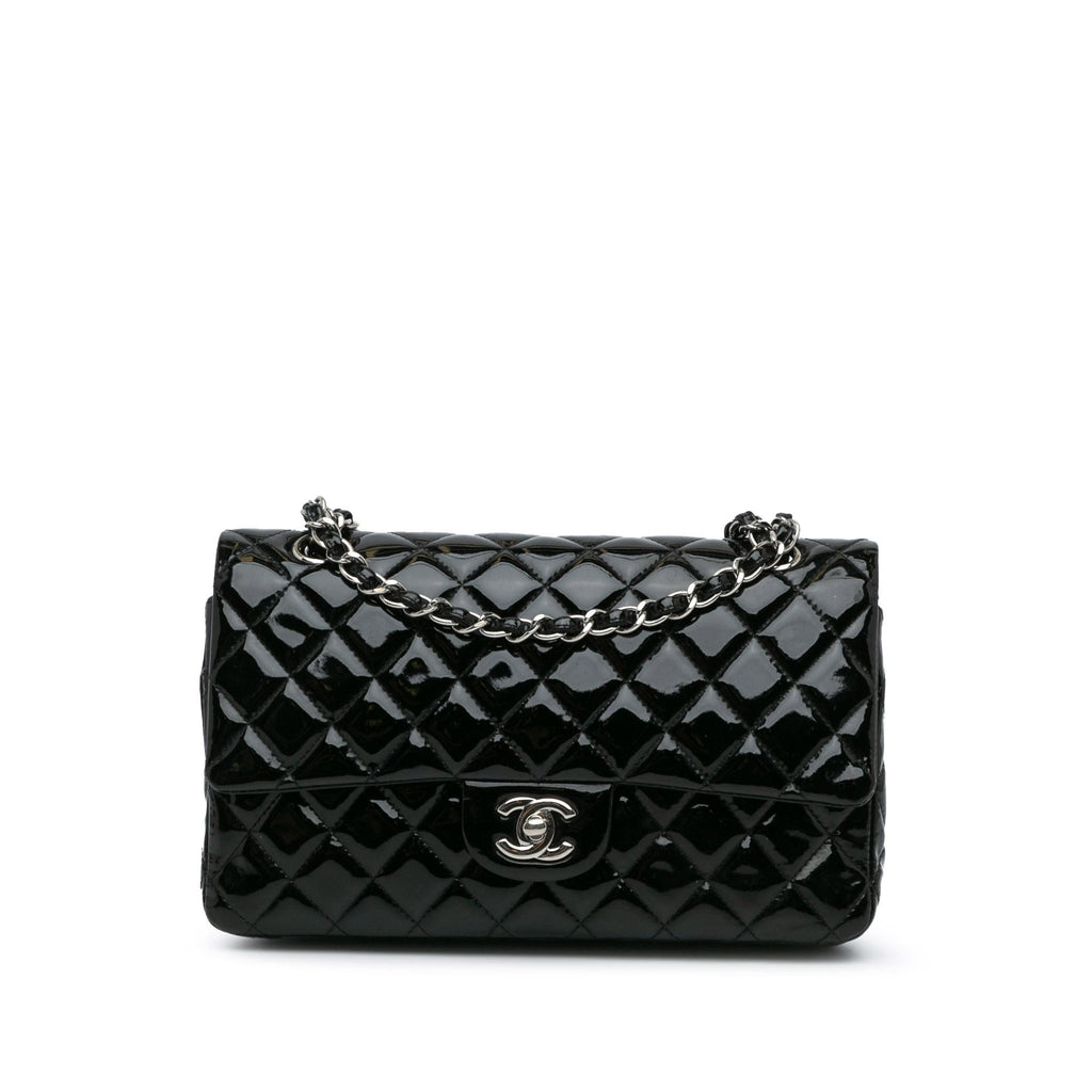 Chanel Medium Classic Patent Double Flap