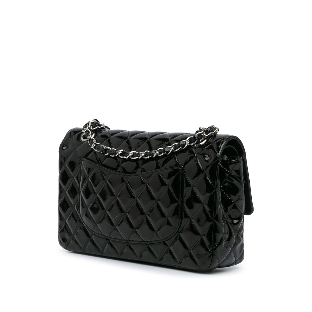 Chanel Medium Classic Patent Double Flap