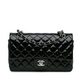 Chanel Medium Classic Patent Double Flap