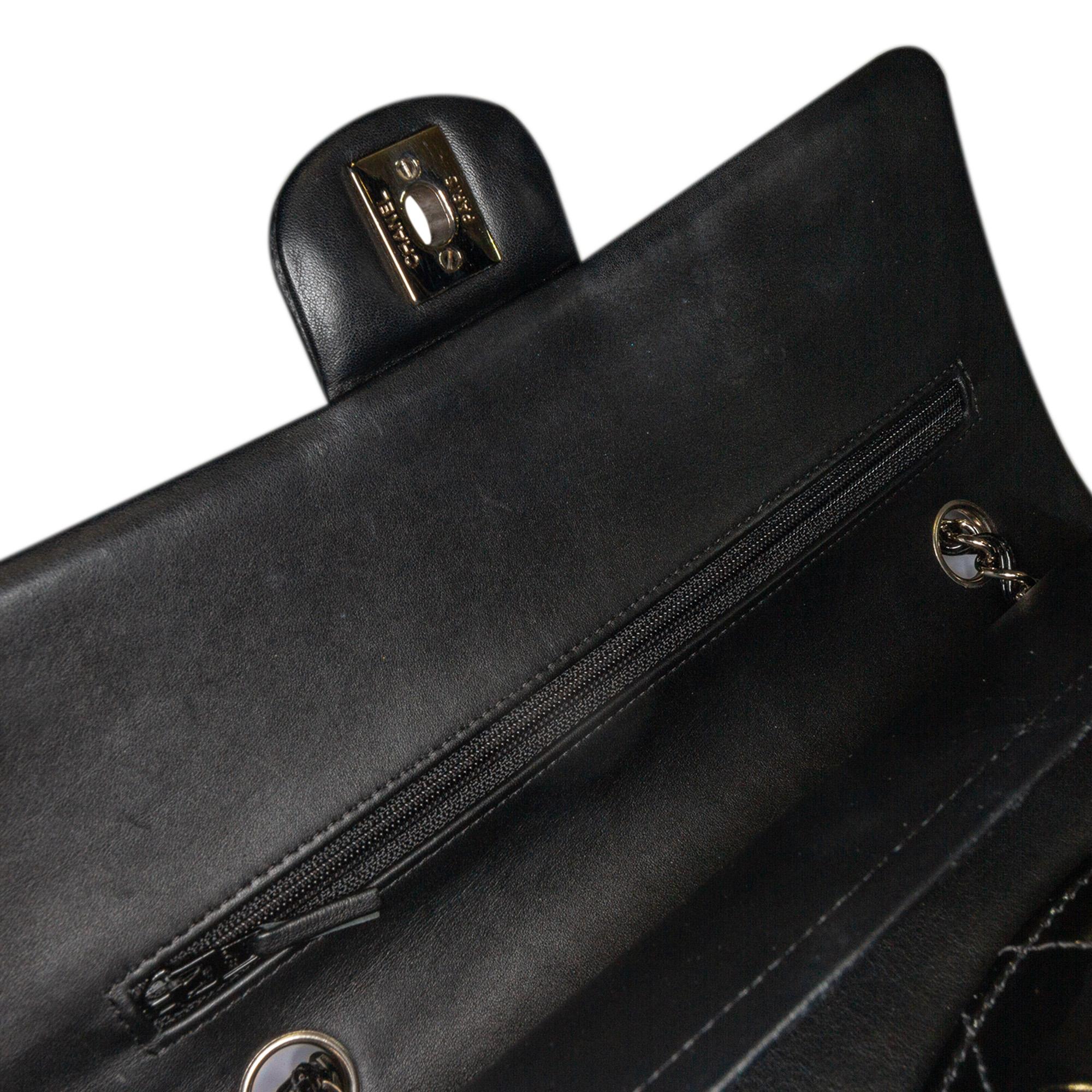 Chanel Medium Classic Patent Double Flap