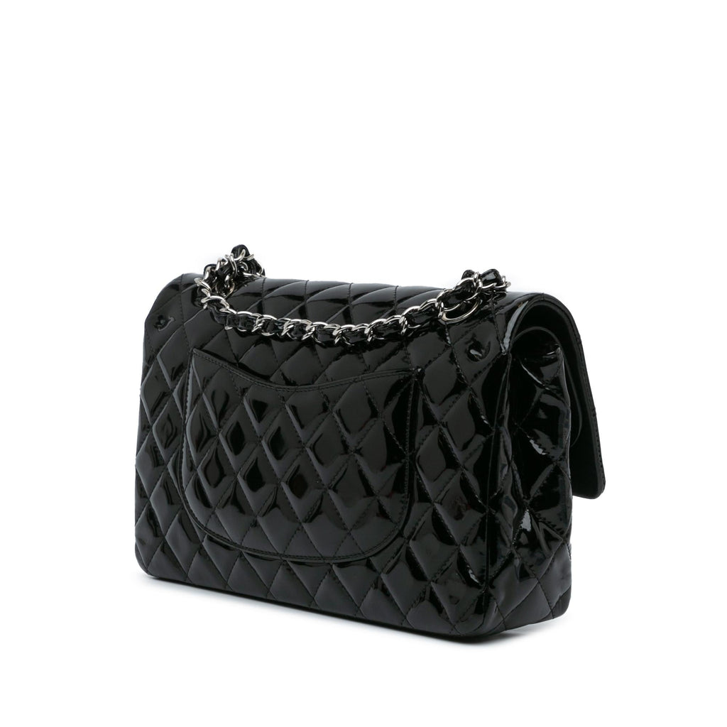 Chanel Medium Classic Patent Double Flap