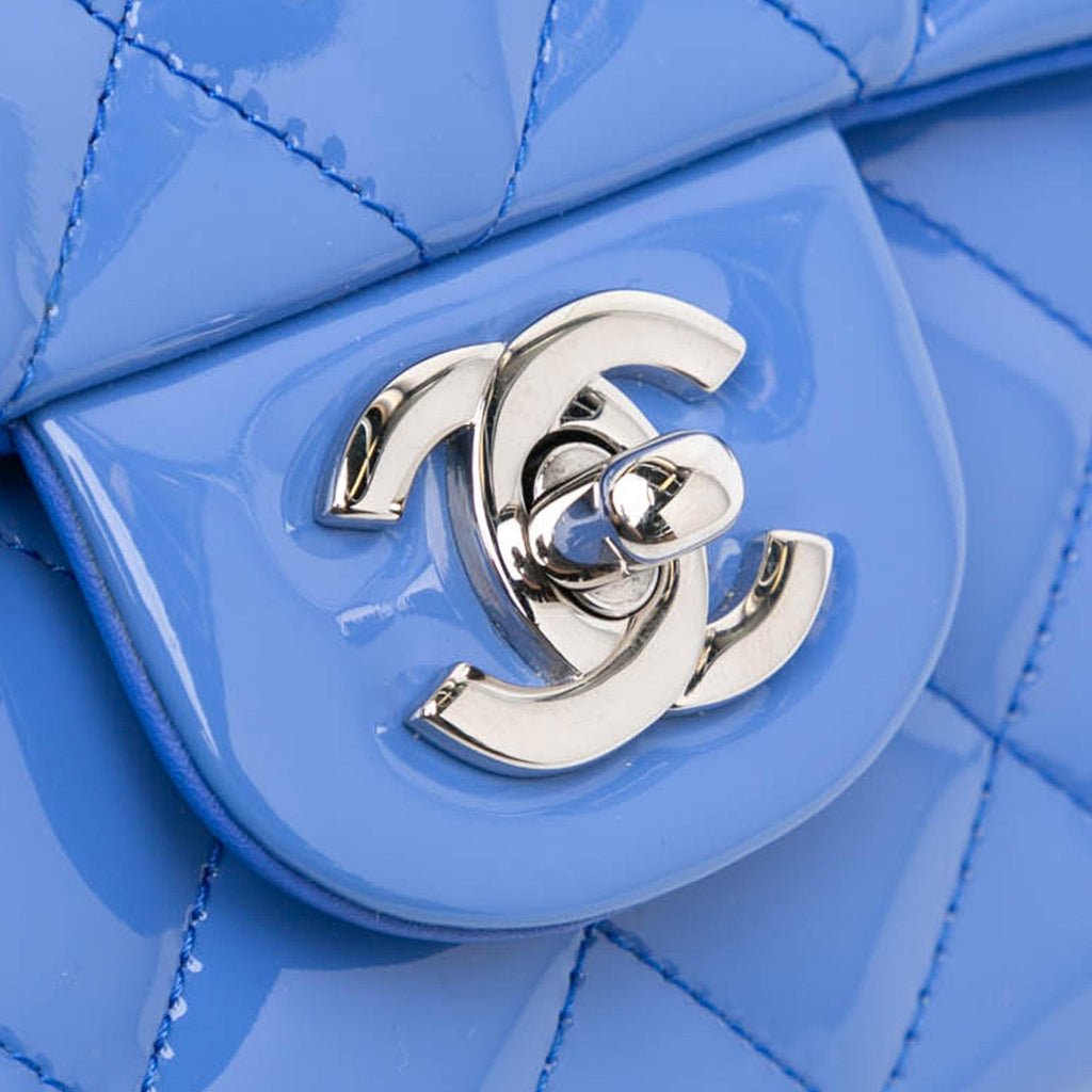 Chanel Medium Classic Patent Double Flap