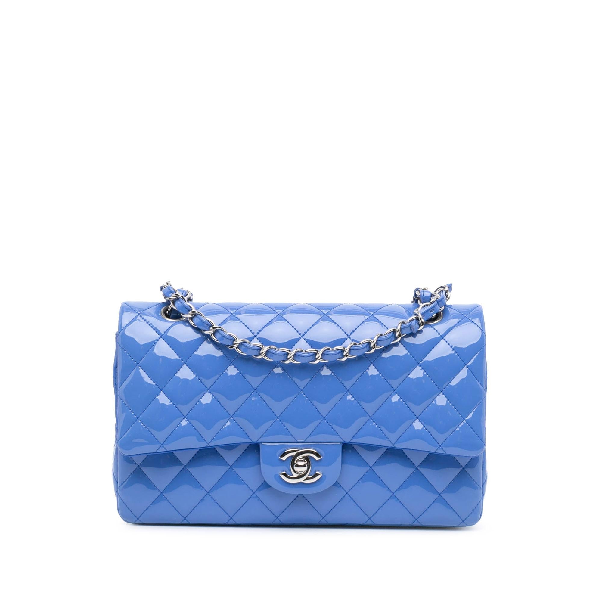 Chanel Medium Classic Patent Double Flap