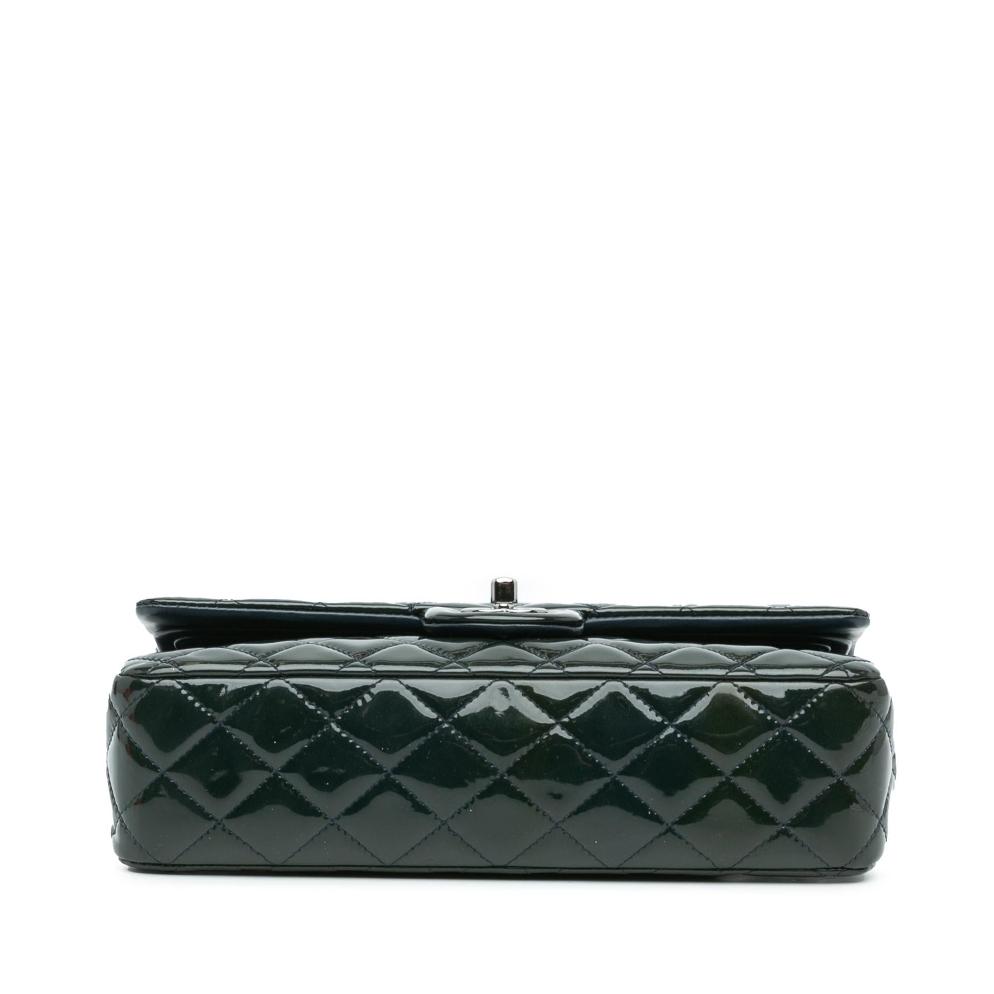 Chanel Medium Classic Patent Double Flap