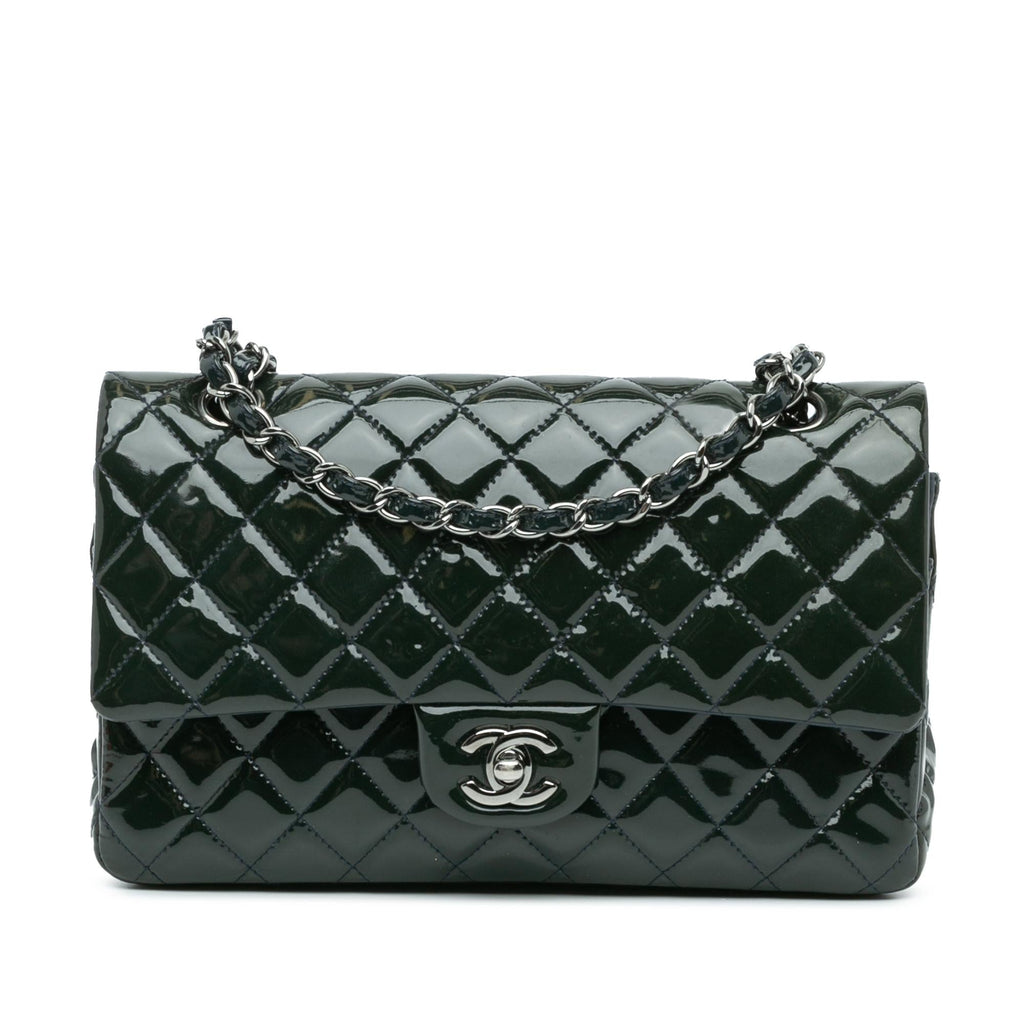 Chanel Medium Classic Patent Double Flap