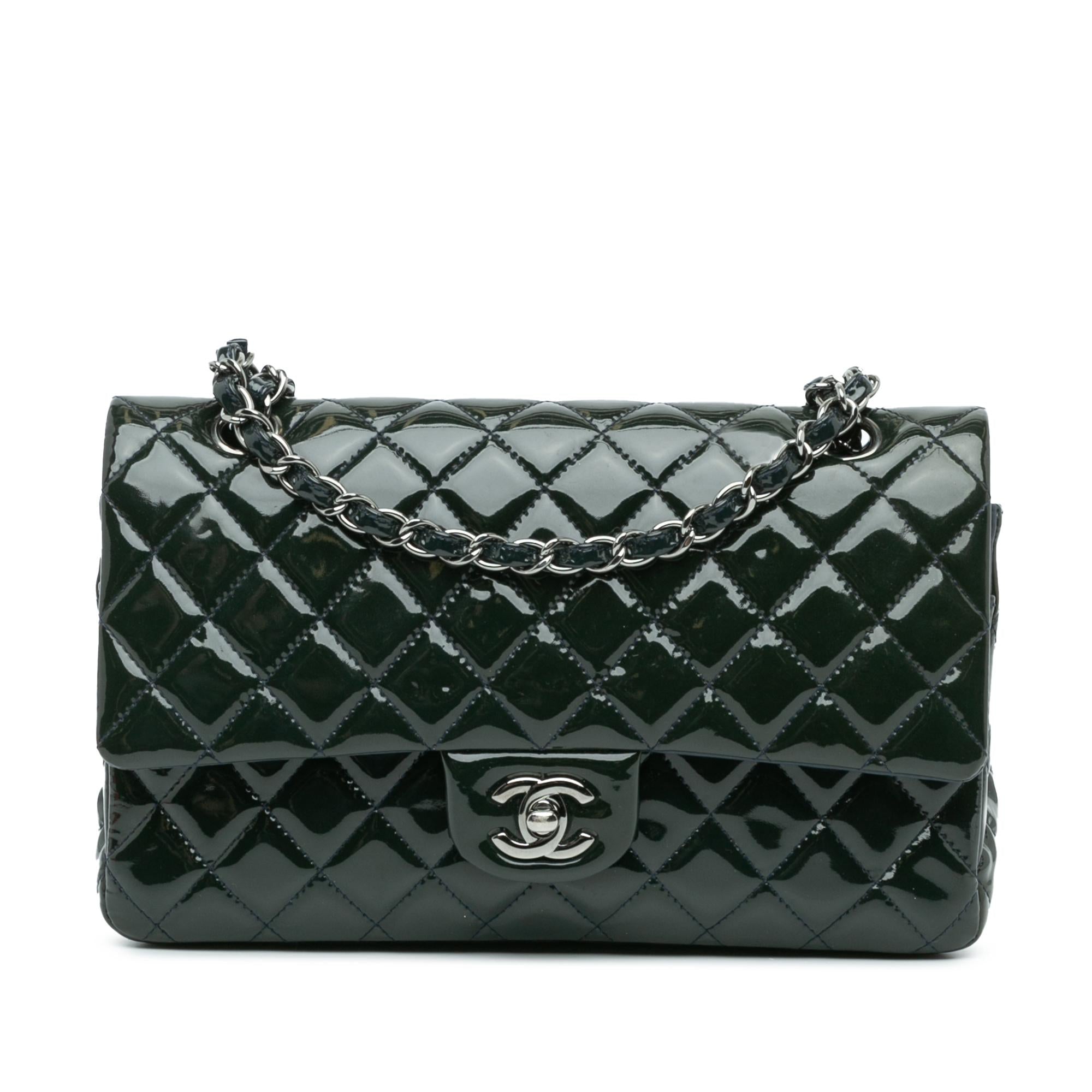 Chanel Medium Classic Patent Double Flap