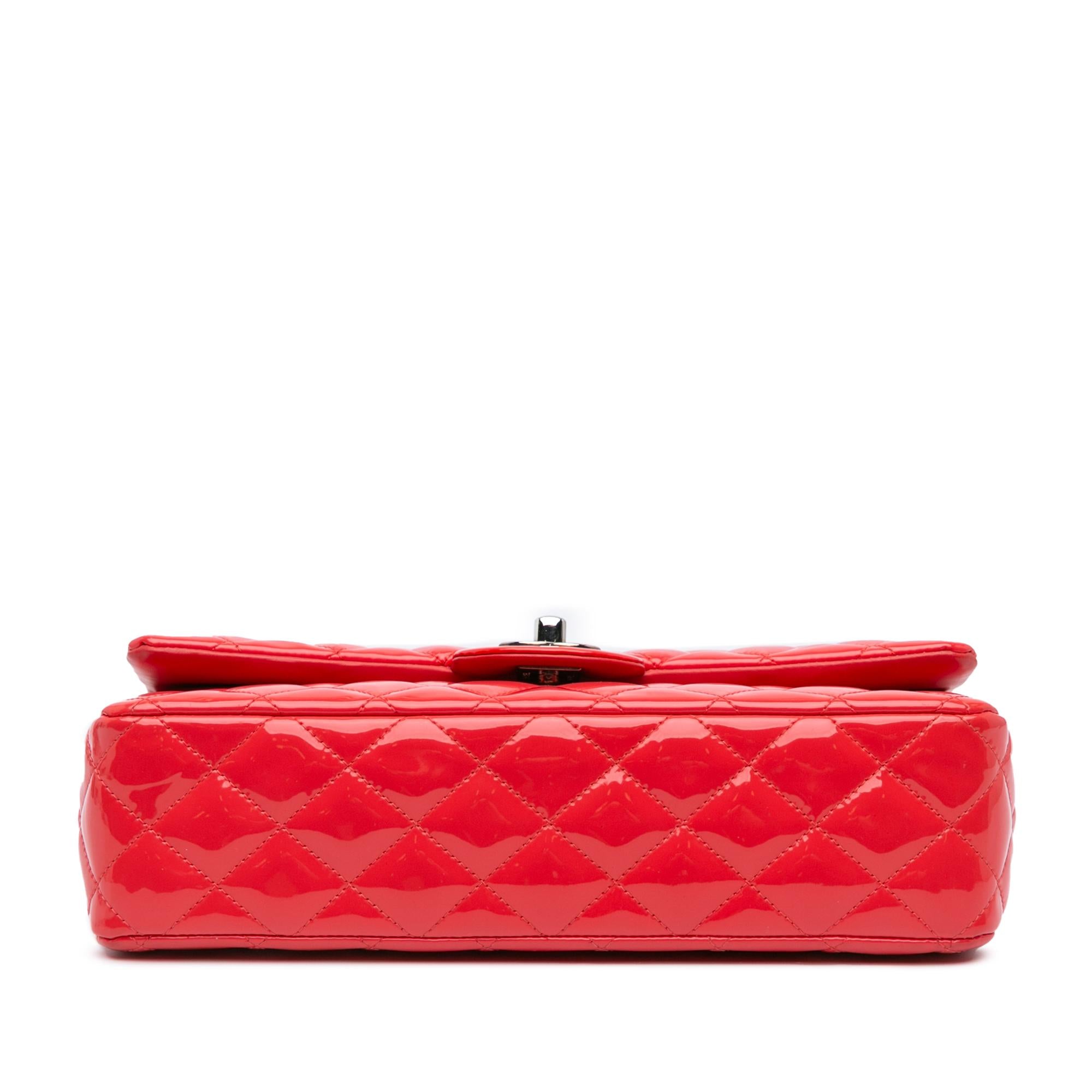 Chanel Medium Classic Patent Double Flap