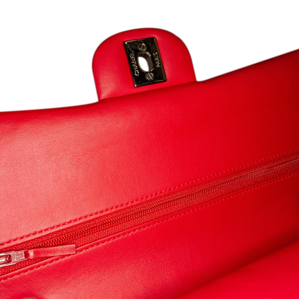 Chanel Medium Classic Patent Double Flap