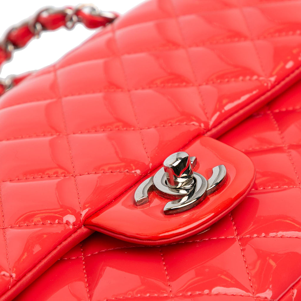 Chanel Medium Classic Patent Double Flap