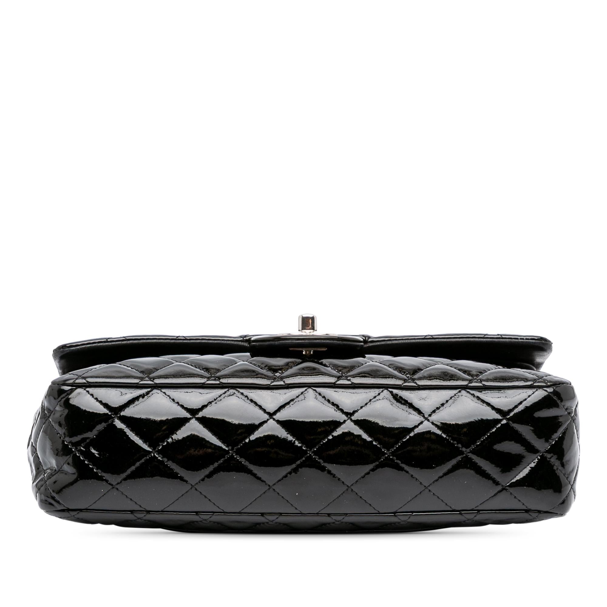 Chanel Medium Classic Patent Double Flap