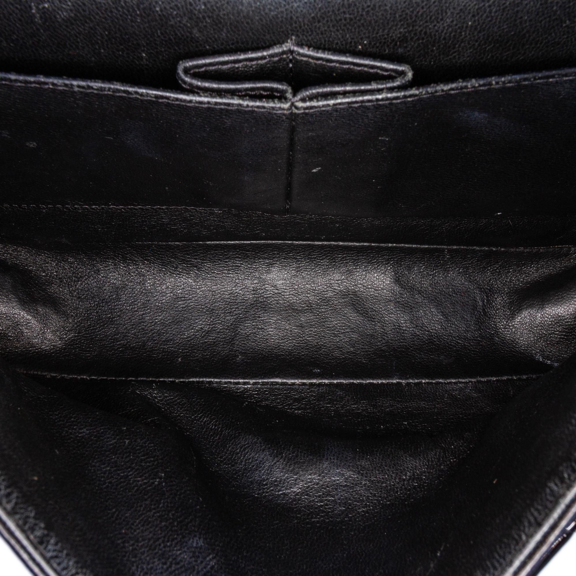 Chanel Medium Classic Patent Double Flap