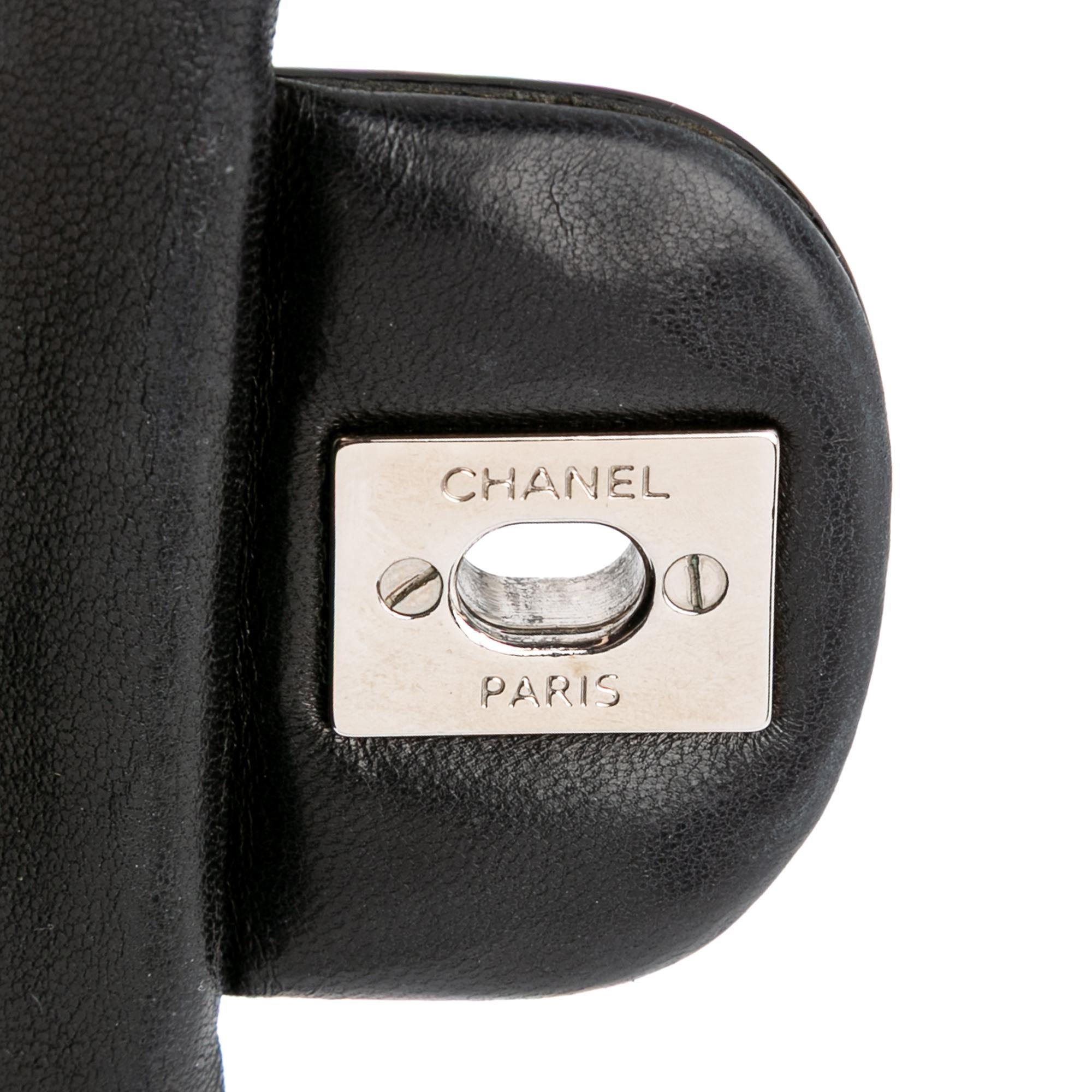 Chanel Medium Classic Patent Double Flap