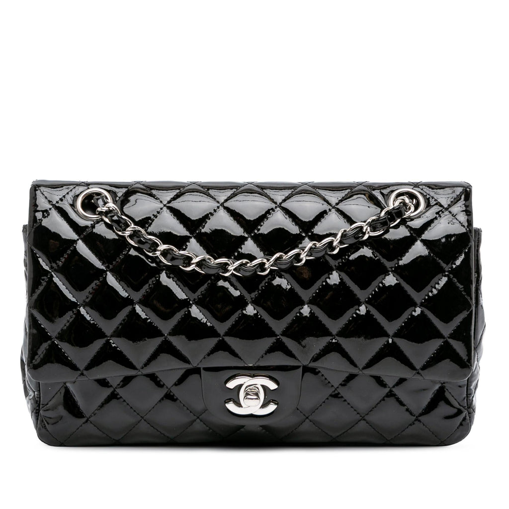 Chanel Medium Classic Patent Double Flap