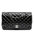 Chanel Medium Classic Patent Double Flap