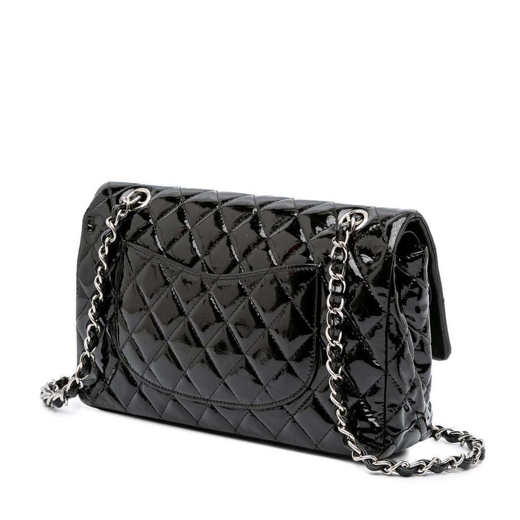 Chanel Medium Classic Patent Double Flap