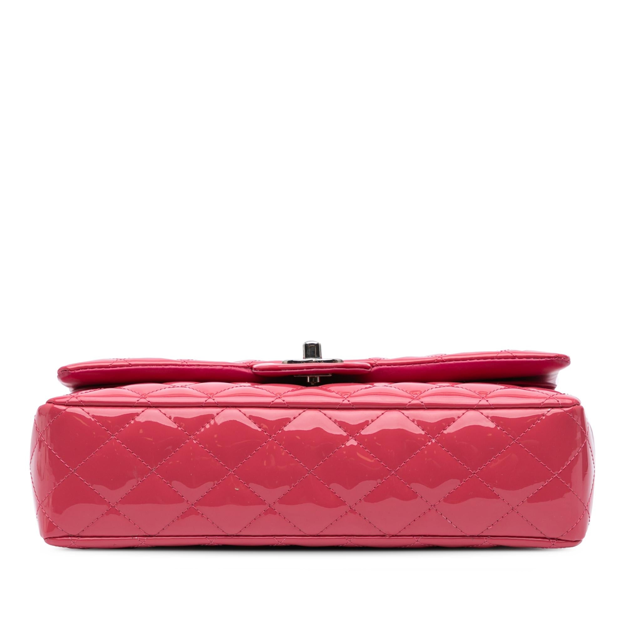 Chanel Medium Classic Patent Double Flap