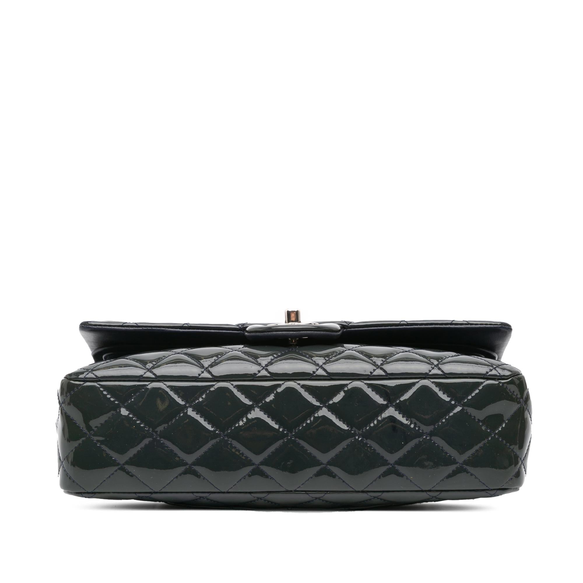 Chanel Medium Classic Patent Double Flap