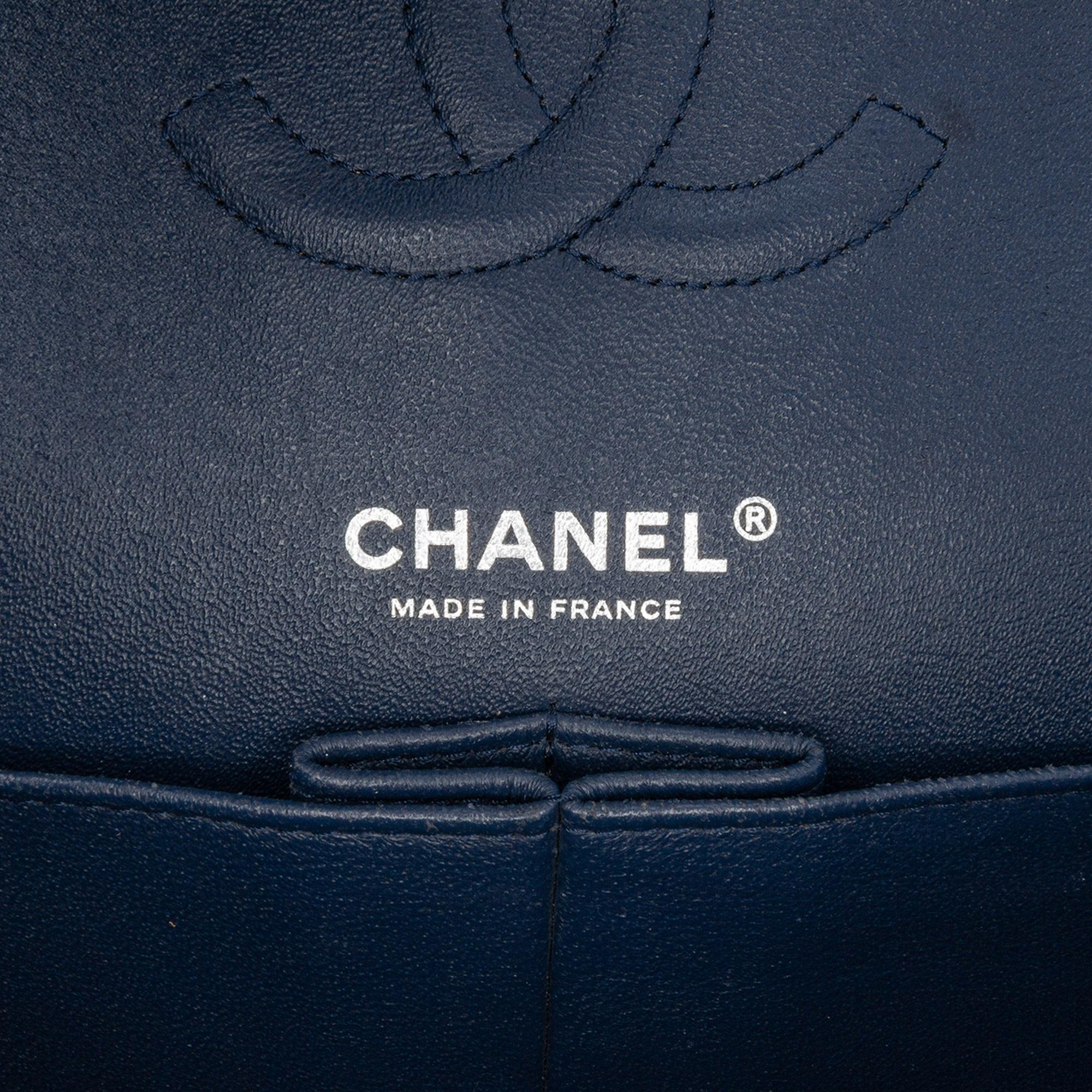 Chanel Medium Classic Patent Double Flap
