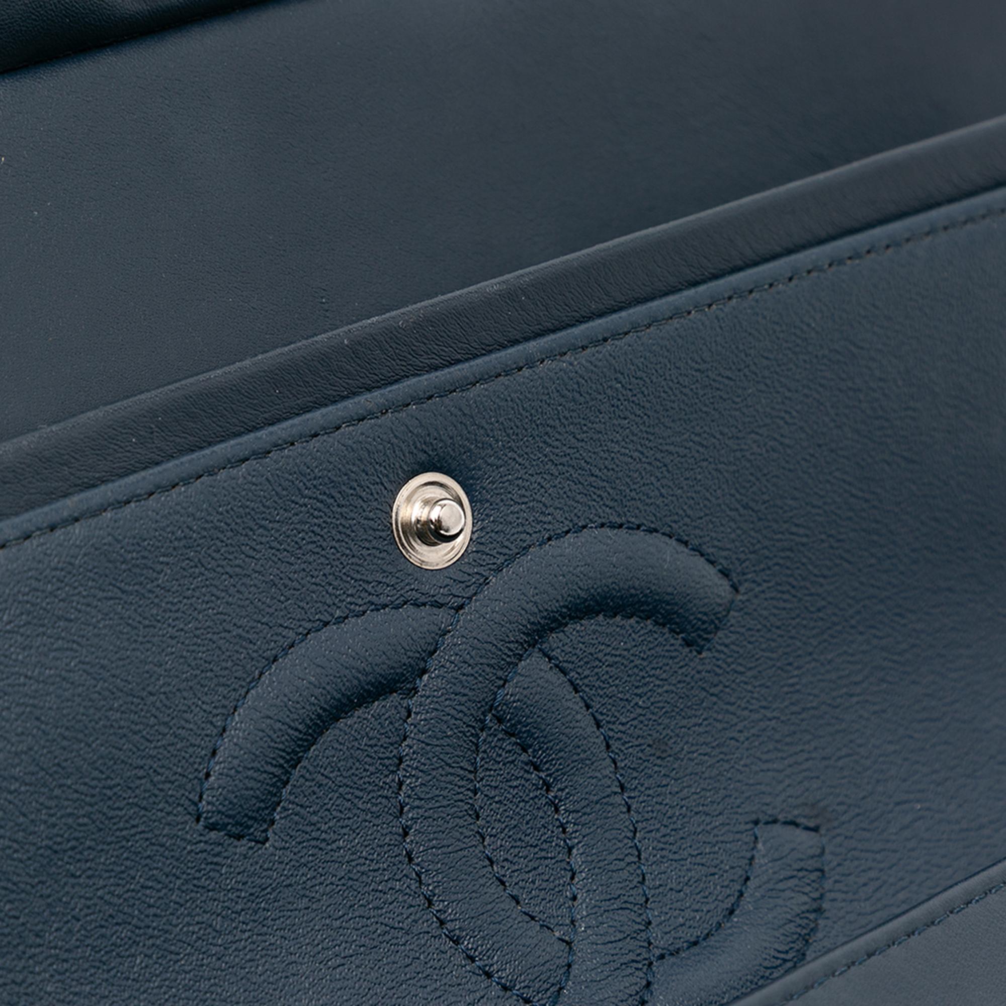 Chanel Medium Classic Patent Double Flap
